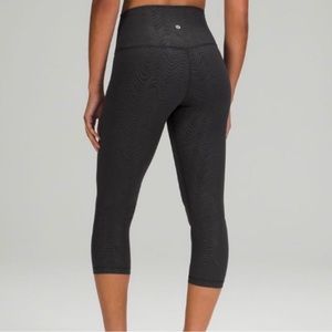 lululemon align aqueous leggings crop ‘23